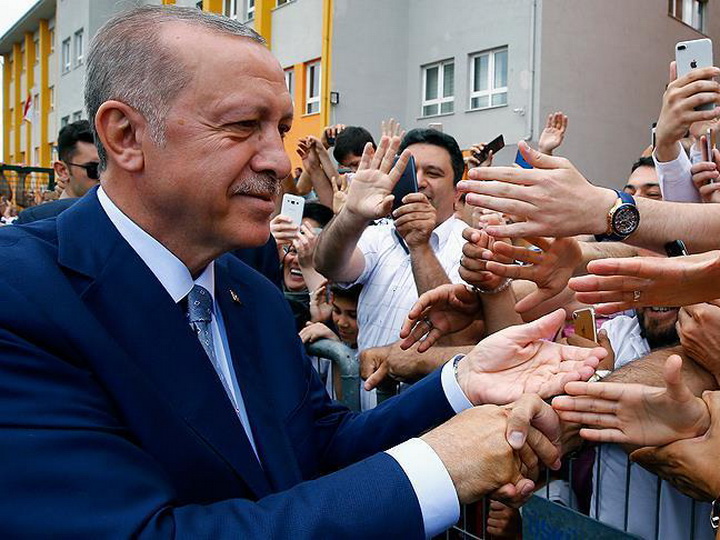 Эрдоган: Выборы в Турции прошли в спокойной обстановке