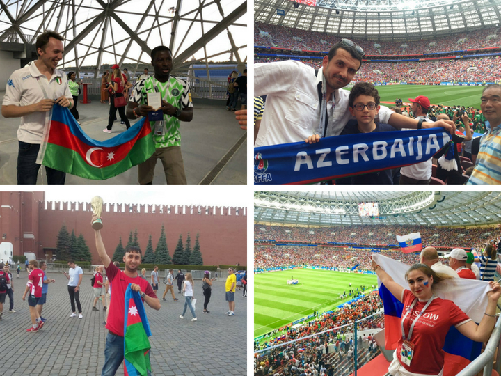 Национальный колорит: азербайджанские болельщики на чемпионате мира по футболу-2018 – ФОТО – ВИДЕО