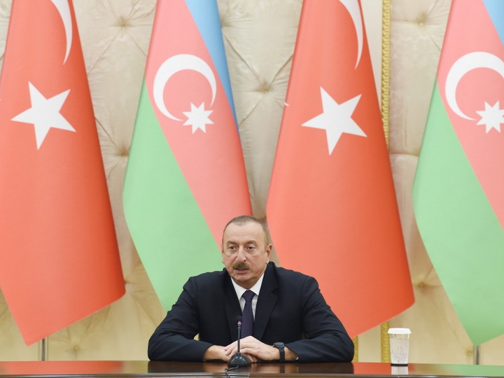 Президент Азербайджана: Турция всегда поддерживает Азербайджан в вопросе Нагорного Карабаха