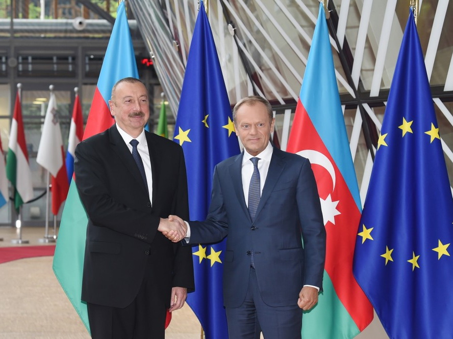 Глава Евросовета о позитивной встрече с Президентом Алиевым – ФОТО
