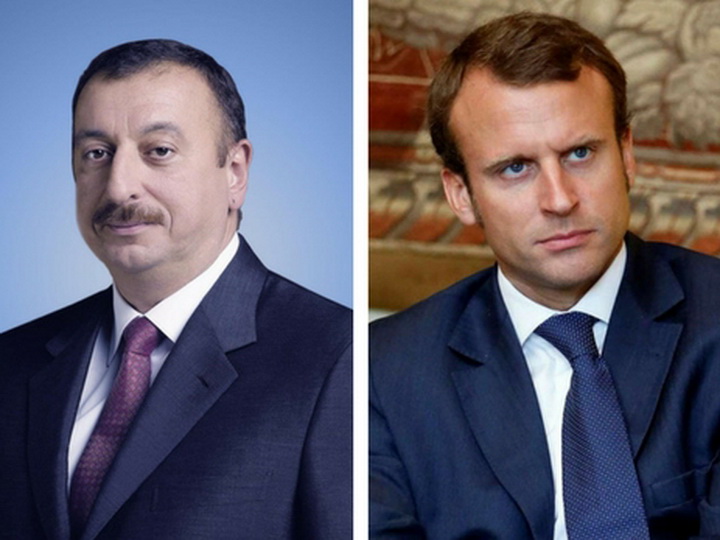 Президенты Азербайджана и Франции встретятся в Париже