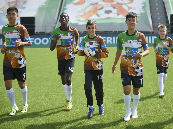 «Футбол для дружбы» подружил Северную и Южную Кореи