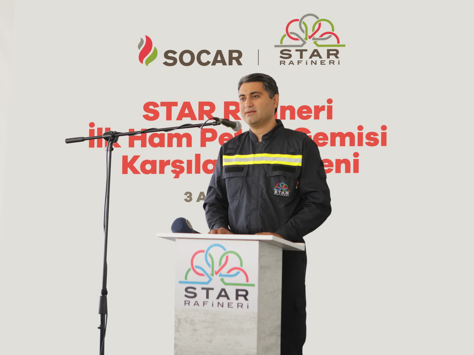 STAR Neft Emalı Zavoduna ilk neft  yükü olaraq Azərbaycan nefti gətirildi - FOTO
