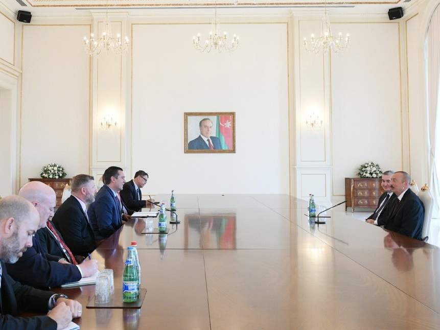 Президент Ильхам Алиев принял делегацию Конгресса США – ФОТО