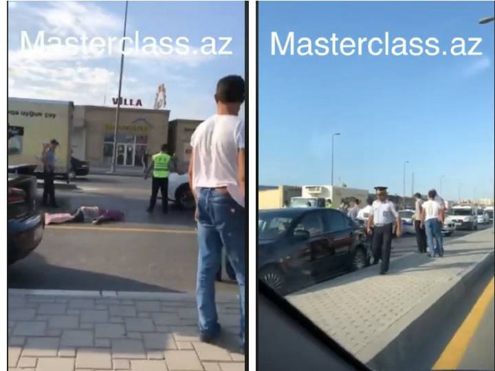 В Баку насмерть сбит пешеход - ФОТО
