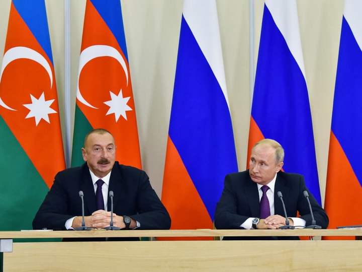 Президент Ильхам Алиев: Отношения между Россией и Азербайджаном – это отношения стратегических партнеров – ФОТО