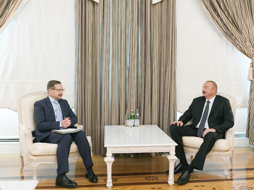 Президент Ильхам Алиев принял генерального секретаря ОБСЕ - ФОТО