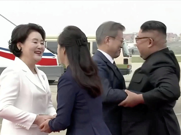 Президент Южной Кореи прибыл в КНДР на переговоры с Ким Чен Ыном