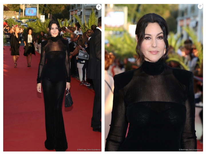 54-летняя Моника Беллуччи произвела фурор в полупрозрачном платье на красной дорожке – ФОТО