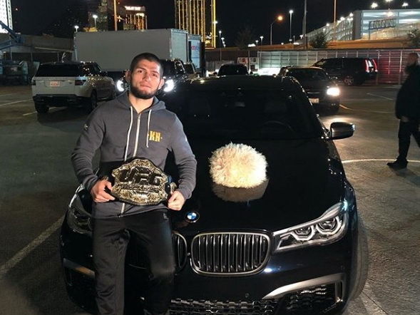 Нурмагомедов «пригрозил» разбить машину президенту UFC - ФОТО