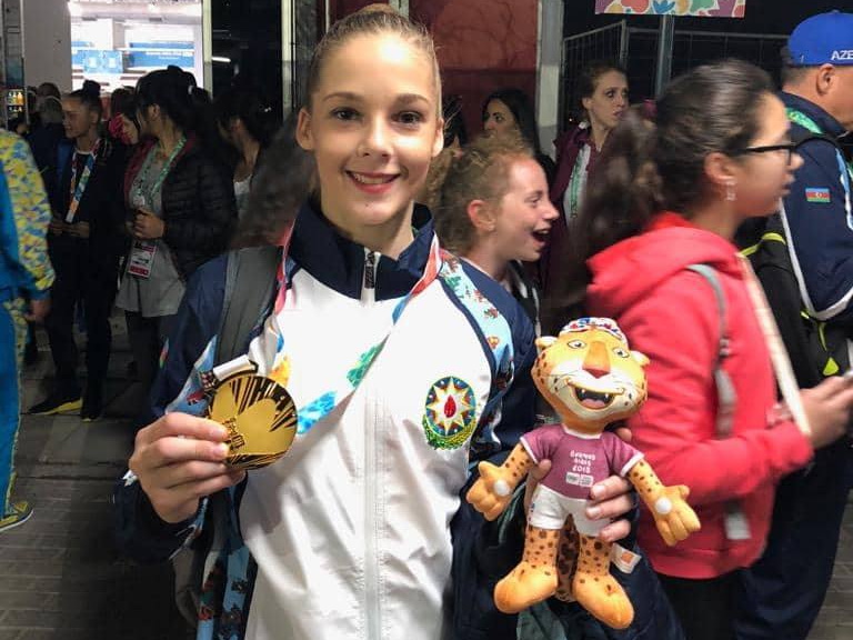 Азербайджанская гимнастка выиграла золото Юношеских Олимпийских Игр