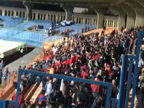 Массовая драка произошла после окончания матча Армения-Гибралтар - ФОТО - ВИДЕО