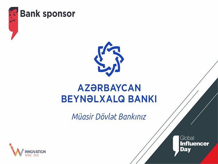 Azərbaycan Beynəlxalq Bankı “Global Influencer Day” tədbirinin keçirilməsinə dəstək göstərəcək – FOTO