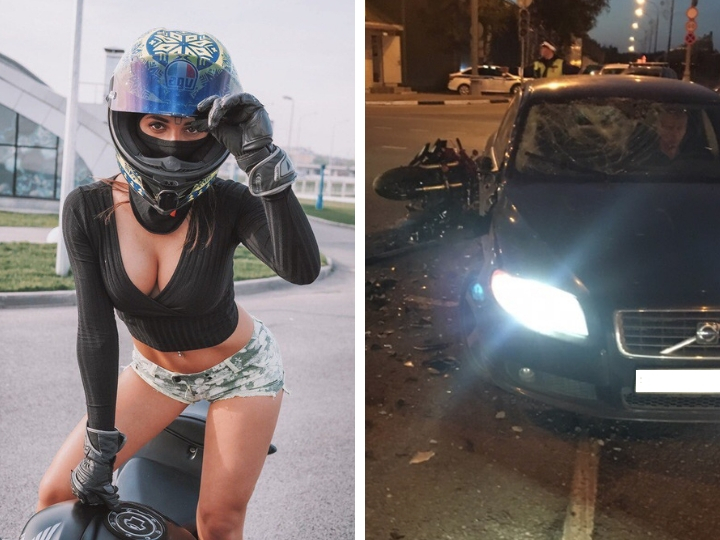 «Самая сексуальная» байкерша погибла, разбившись на мотоцикле – ФОТО