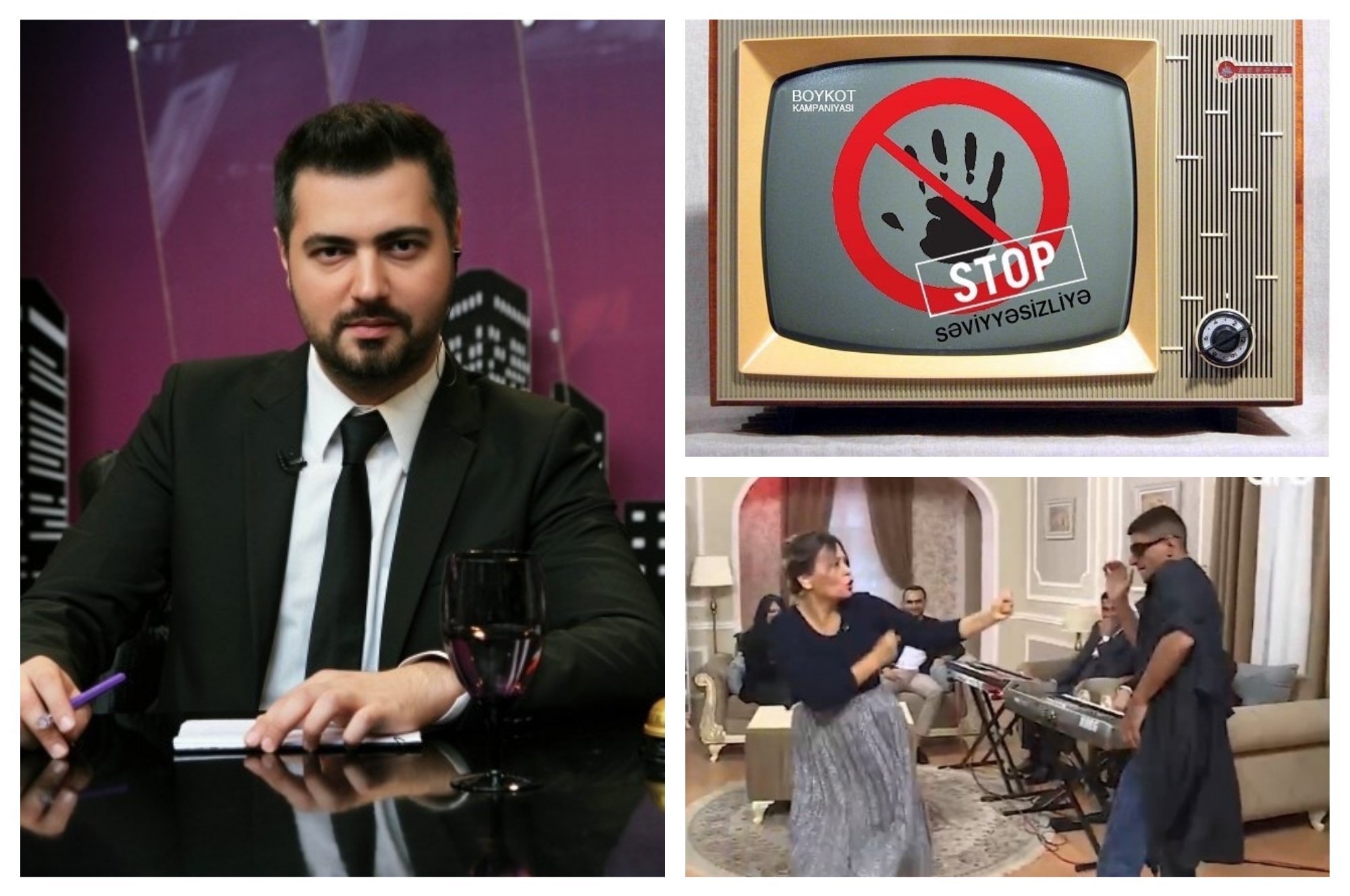 Телеведущий Ранар Мусаев объявил бойкот безобразию на ТВ: «Səviyyəsizliyə stop!» - ФОТО – ВИДЕО