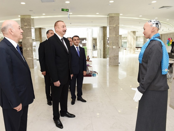 Президент Ильхам Алиев принял участие в открытии комплекса «ASAN Həyat» в Имишли - ФОТО