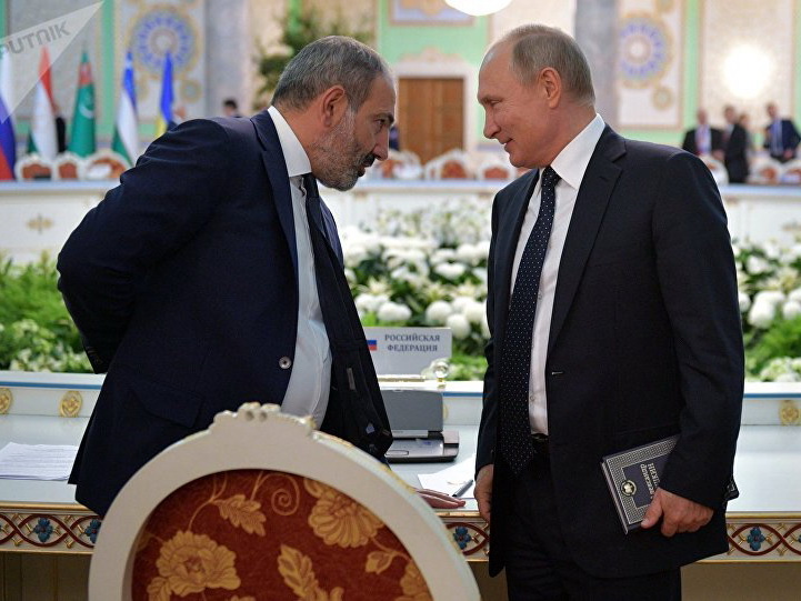 Пашинян рассказал об отношениях с Путиным