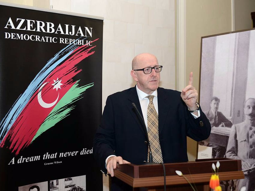 Грэм Уилсон: «Азербайджанский народ уверен в своем настоящем и будущем» - ФОТО