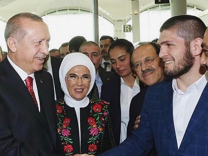 Хабиб Нурмагомедов встретился с президентом Турции – ФОТО – ВИДЕО