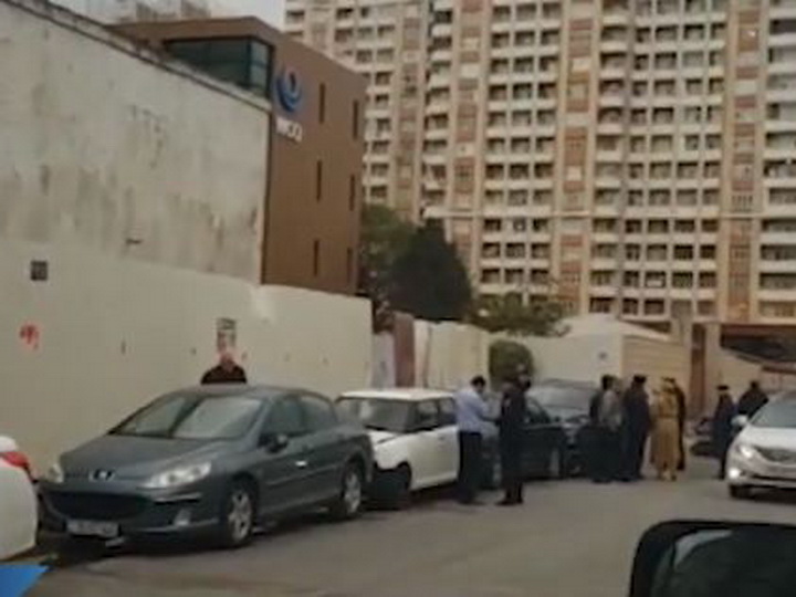 В Баку произошла цепная авария - ВИДЕО
