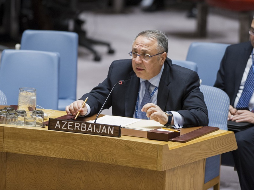 Постоянный представитель Азербайджана при ООН рассказал на дебатах СБ о важности мультикультурализма в обеспечении мира и безопасности