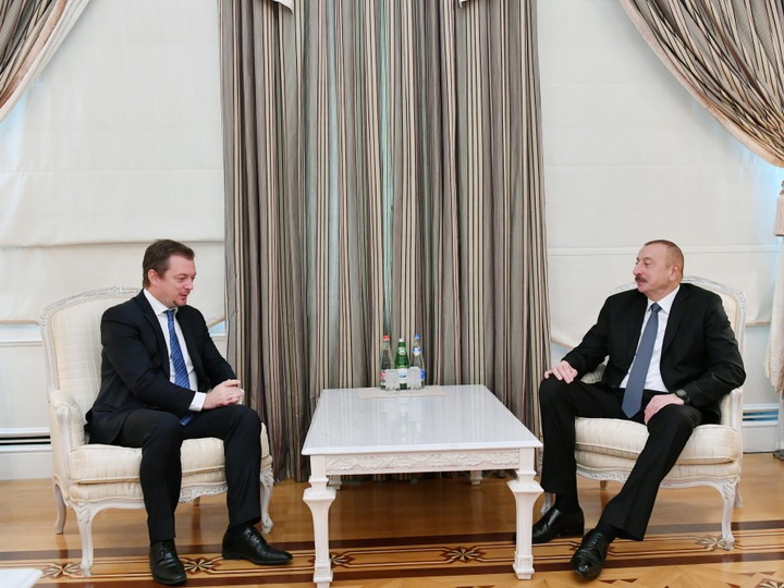 Президент Азербайджана Ильхам Алиев принял главу Международной паралимпийской федерации