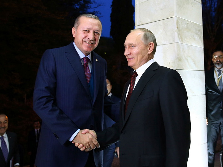 Эрдоган и Путин примут участие в церемонии завершения строительства морского участка «Турецкого потока»