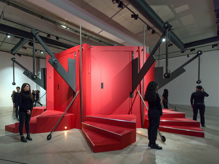 Норвежский художник создал масштабное павильонное сооружение, вдохновившись Каспием – ФОТО