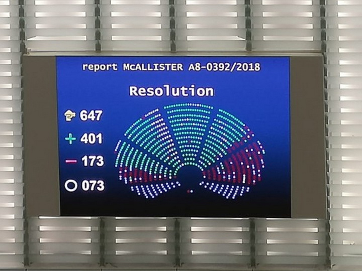 Европарламент принял резолюцию, отвечающую интересам Азербайджана