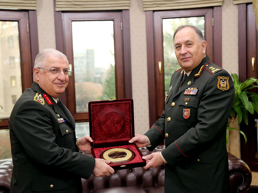 Заместитель министра обороны Азербайджана встретился с начальником Генерального штаба Турции - ФОТО