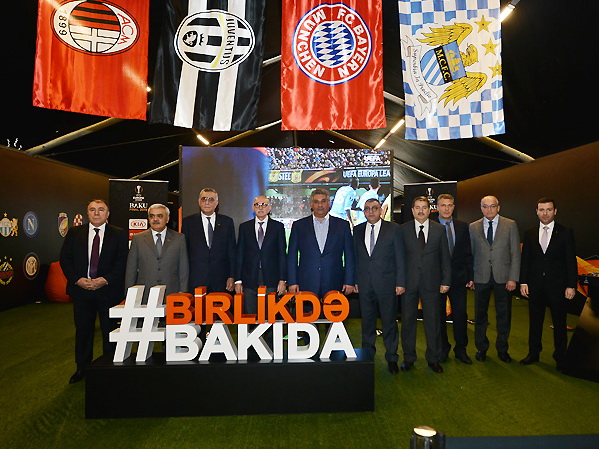 В Баку состоялось официальное открытие музея, посвященного Лиге Европы УЕФА - ФОТО