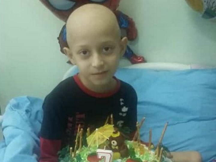 Отец семилетнего Октая Гасымова: «Я прошу о помощи каждый день и пытаюсь не впасть в отчаяние. У моего сына – нейробластома» - ФОТО