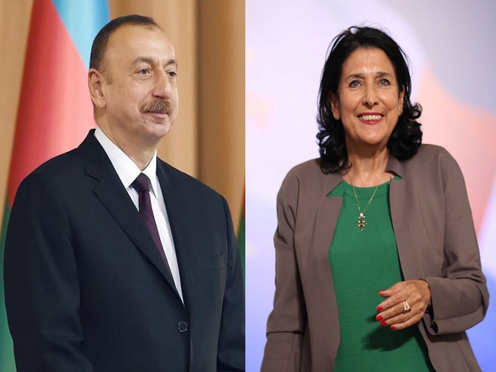 Gürcüstan prezidenti İlham Əliyevi təbrik edib