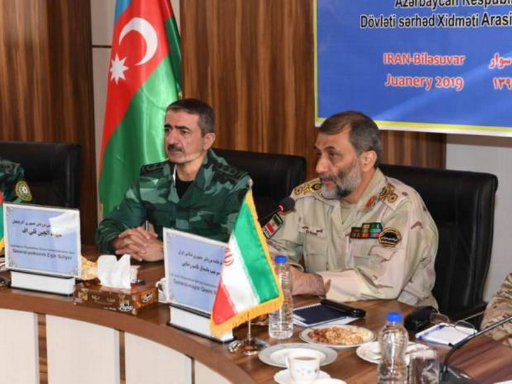 Азербайджанские и иранские пограничники обсудили двустороннее сотрудничество - ФОТО
