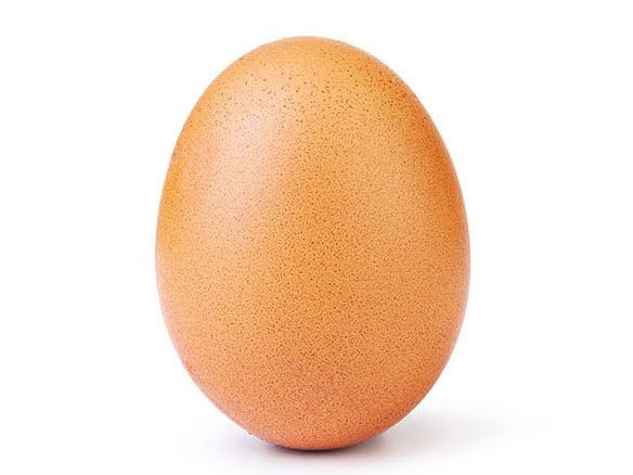 Фото куриного яйца побило рекорд по числу лайков в Instagram – ФОТО