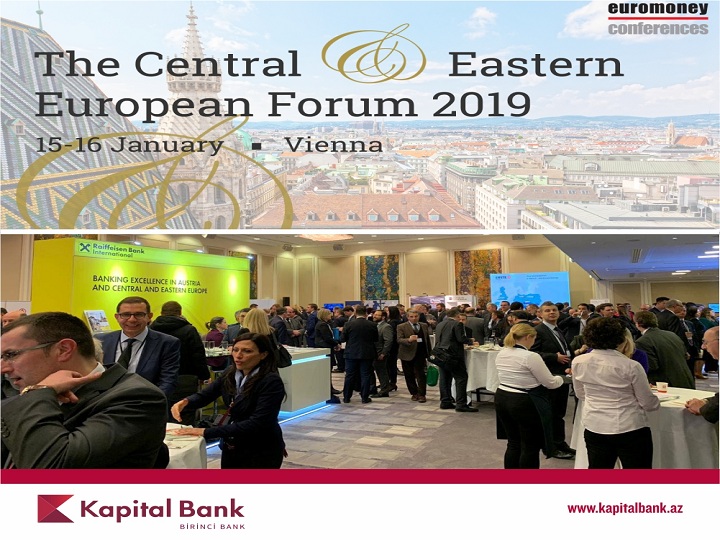Kapital Bank Euromoney – 2019 forumunda iştirak edib