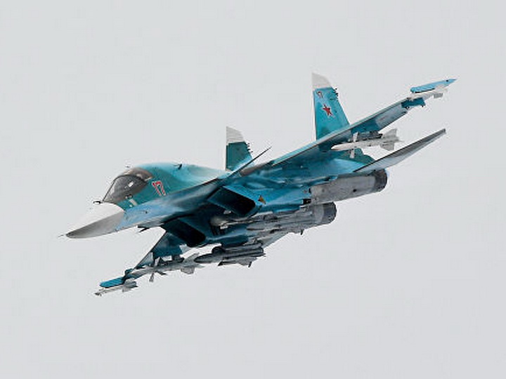 В небе над Россией столкнулись два Су-34
