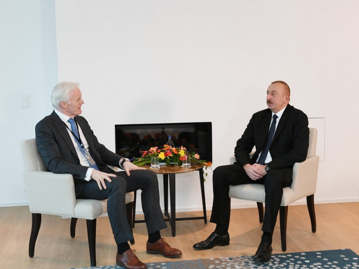 Президент Ильхам Алиев встретился с вице-президентом компании Microsoft - ФОТО