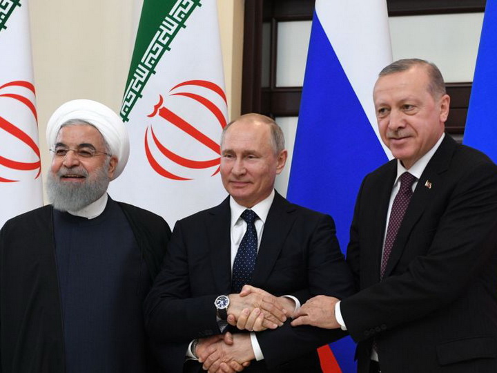 Главы России, Ирана и Турции сделали заявление о следующей встрече по Сирии