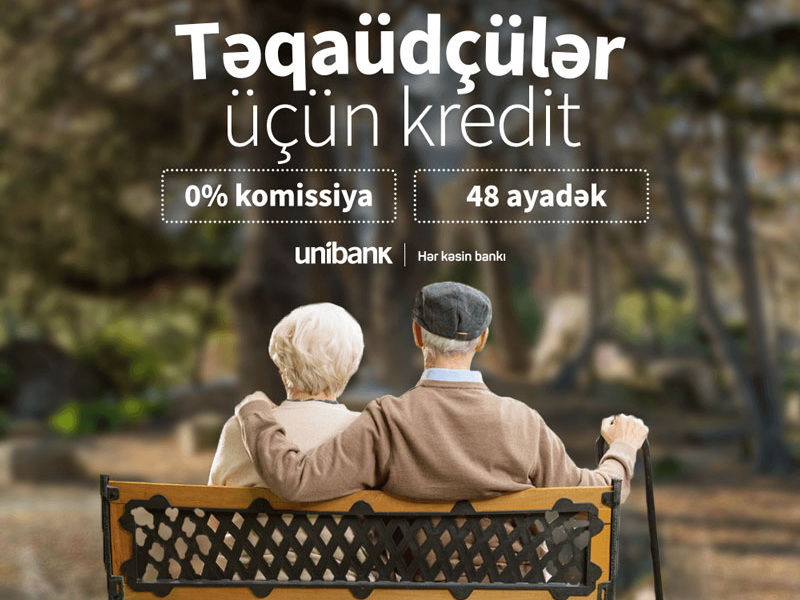 Unibank проводит кредитную кампанию для всех пенсионеров: Комиссия 0%