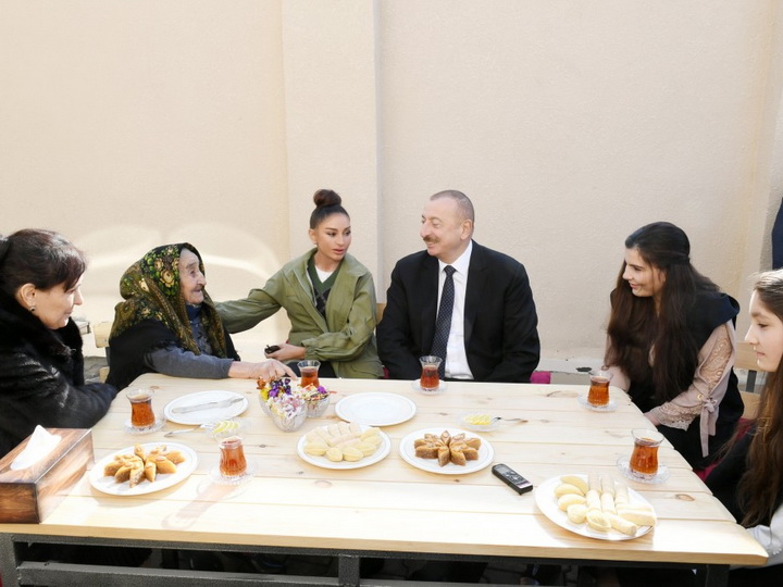 Президент Ильхам Алиев и первая леди Мехрибан Алиева побывали в Шамахе - ФОТО