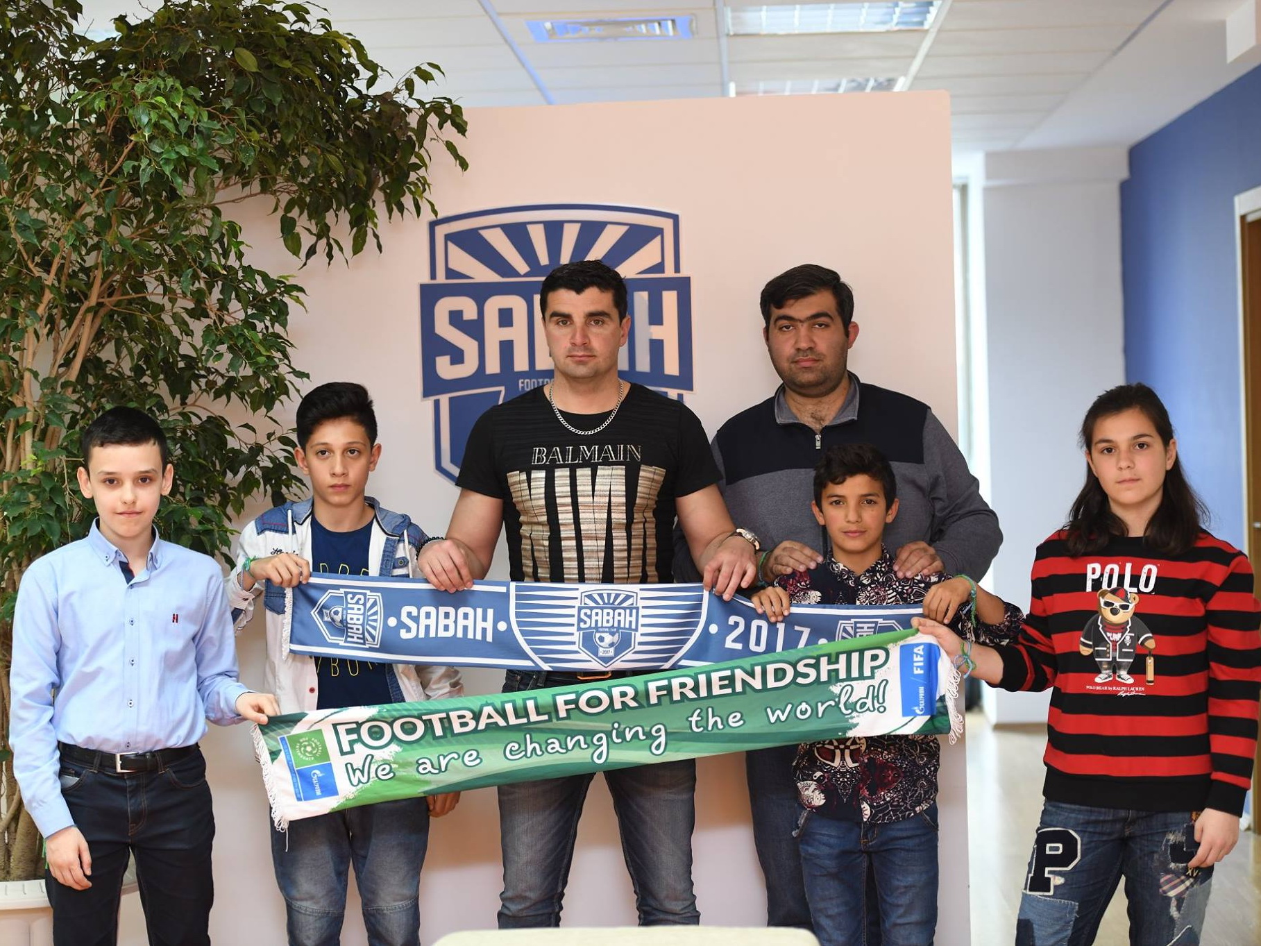 «Сабах» рассказал об участии в проекте «Футбол для дружбы» в Мадриде - ФОТО