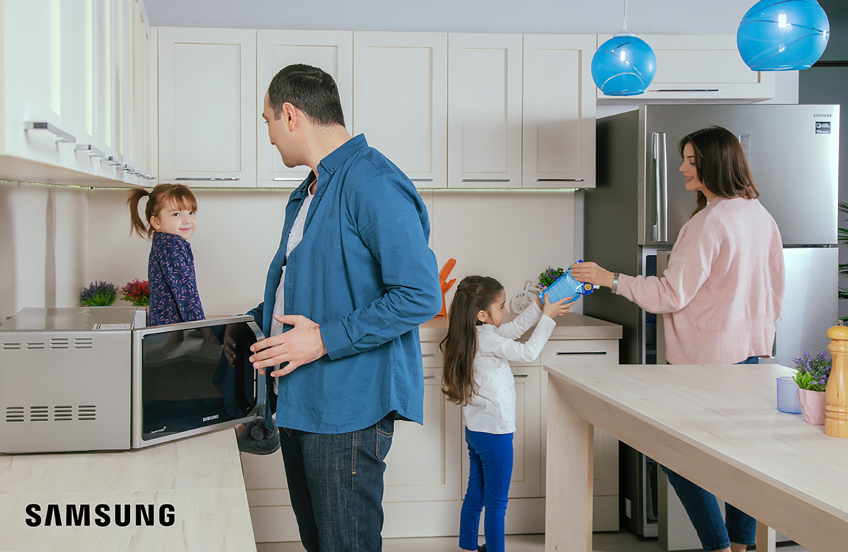 Рецепт счастья для каждой семьи – бытовая техника от Samsung