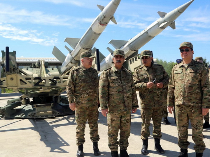 Министр обороны Азербайджана принял участие в открытии нового командного пункта авиабазы ВВС - ФОТО - ВИДЕО