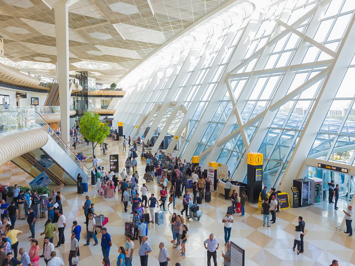 Аэропорты Азербайджана обслужили почти 1,5 млн. пассажиров