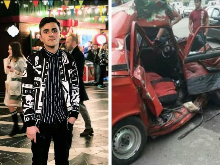 В Азербайджане старшеклассник без прав совершил ДТП, погиб студент - единственный ребенок в семье - ФОТО