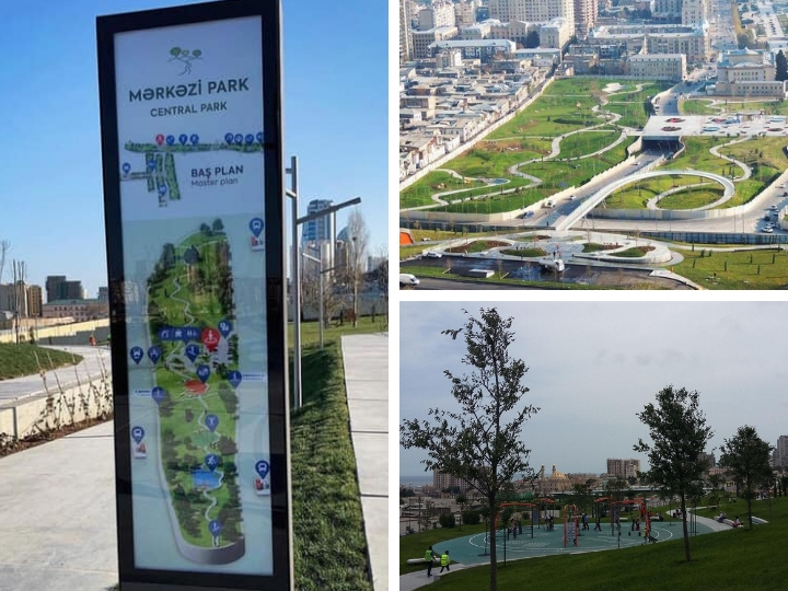 «Более 2100 деревьев»: Все, что вы хотите знать о новом Центральном парке в Баку – ФОТО