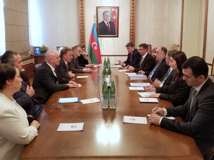Глава МИД Азербайджана встретился с делегацией Бундестага Германии