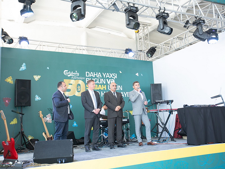 Carlsberg Azerbaijan отметил 50-летний юбилей пивоваренного завода в Азербайджане – ФОТО