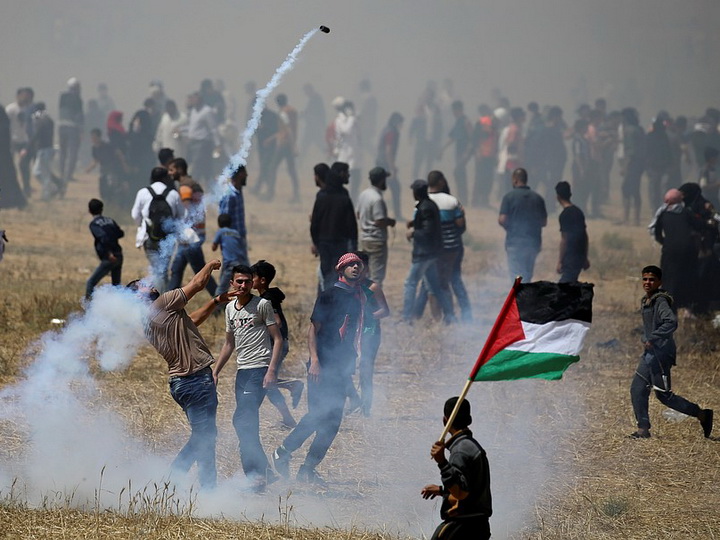 На границе сектора Газа 70 палестинцев пострадали